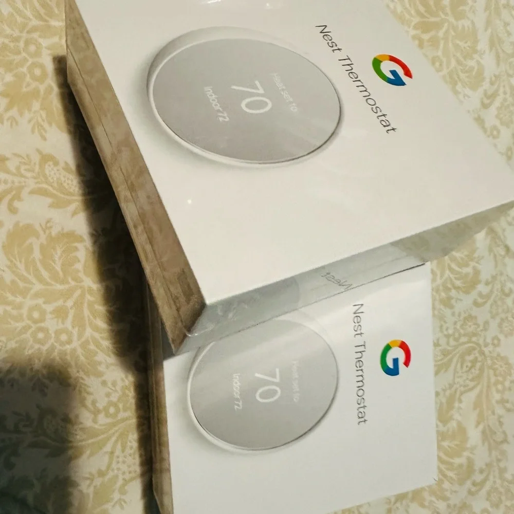 Google Smart Thermostat in White